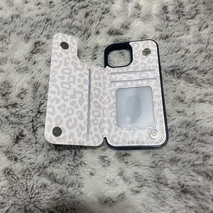 Cheetah print phone case